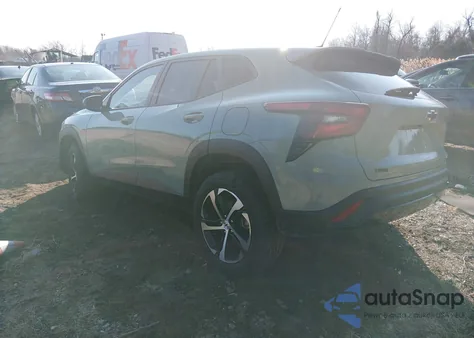 2024 Chevrolet Trax Fwd 1Rs из США, поврежденный, VIN KL77LGE20RC092289